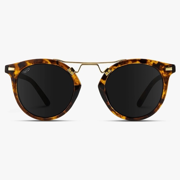 WearMe Pro Polarized Round Retro Double-Bridge Vintage Women's Sunglasses - Picture 4 of 8